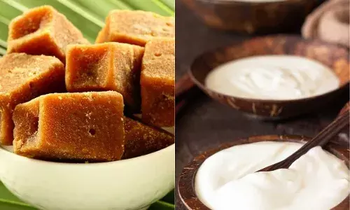 Jaggery With Curd Benefits: दही के साथ गुड़ खाने से कौन सी बीमारी जड़ से ठीक हो जाती है? Jaggery With Curd Benefits: दही के साथ गुड़ खाने से कौन सी बीमारी जड़ से ठीक हो जाती है?