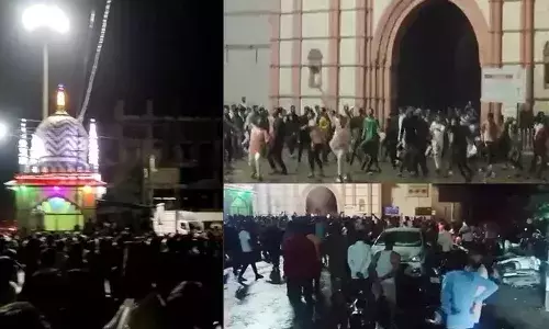 धार्मिक स्थल को दिया नोटिस, चौकी पर पथराव, 1 डीएसपी, 3 पीएसआई घायल