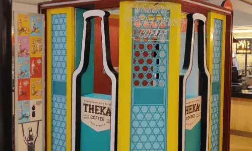 lucknow -शराब का नहीं यह है कॉफी का ठेका,  फ्लेवर्स ऐसे कि स्वाद का हो जाएगा नशा