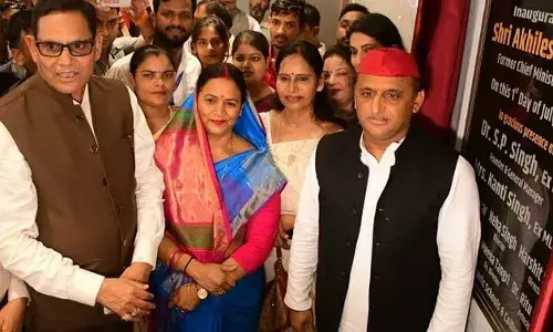 बाराबंकी --सपा अध्यक्ष अखिलेश बोले, लोकसभा चुनाव में अधिक से अधिक दल होंगे साथ, कांग्रेस से गठबंधन का इशारा