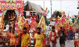 Haridwar News: जय भोले के जयकारों के साथ कांवड़ मेला शुरू