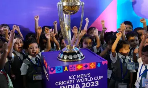 विश्व कप ट्रॉफी का लखनऊ में अनावरण, 23 जुलाई को लुलु मॉल में देख सकेंगे लोग