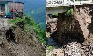 Uttarakhand: पौड़ी में बादल फटा, गौशाला बहने से कई मवेशी लापता, 80 से ज्यादा गांवों की आवाजाही प्रभावित
