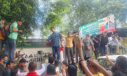 देहरादून न्यूज़: उत्तराखंड क्रांतिदल कार्यालय में हंगामा, दो गुट भिड़े, भारी पुलिस बल तैनात