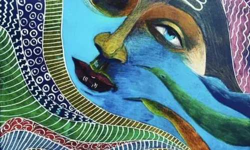 अलीगढ़ _ महानगर की प्रसिद् कलाकर अनुभा सिंह ने भोले बाबा की पेंटिंग्स बनायी हैं शिवलयो मे देने के लिए। अलीगढ़ _ महानगर की प्रसिद् कलाकर अनुभा सिंह ने भोले बाबा की पेंटिंग्स बनायी हैं शिवलयो मे देने के लिए।