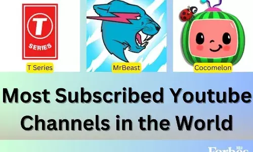 दुनिया के शीर्ष 10 सबसे अधिक सब्सक्राइब किए गए यूट्यूब चैनल दुनिया के शीर्ष 10 सबसे अधिक सब्सक्राइब किए गए यूट्यूब चैनल