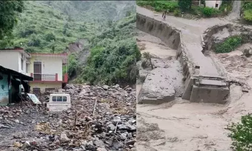 उत्तराखंड में फिर से बादल फटा उत्तराखंड में फिर से बादल फटा