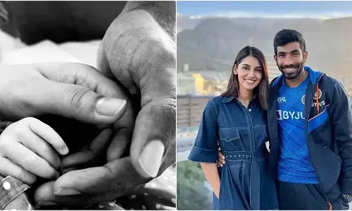 जसप्रित बुमरा पुत्र:जसप्रित बुमरा पिता बने; पत्नी संजना ने बेटे को जन्म दिया, फोटो शेयर कर दी जानकारी