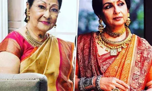 जब फिल्म हमसाया के सेट पर Sharmila Tagore को  Mala Sinha ने जड़ा था थप्पड़ !
