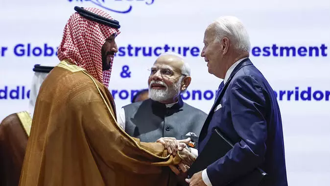 G20: जी20 में भारत-सऊदी अरब के समझौते से तिलमिलाया पाकिस्तान, सोशल मीडिया पर लोग बोले- हमें शर्म आती है G20: जी20 में भारत-सऊदी अरब के समझौते से तिलमिलाया पाकिस्तान, सोशल मीडिया पर लोग बोले- हमें शर्म आती है
