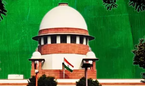 सुप्रीम कोर्ट: ED के समन के खिलाफ CM हेमंत सोरेन की याचिका पर सुनवाई से इनकार, हाई कोर्ट जाने का निर्देश सुप्रीम कोर्ट: ED के समन के खिलाफ CM हेमंत सोरेन की याचिका पर सुनवाई से इनकार, हाई कोर्ट जाने का निर्देश