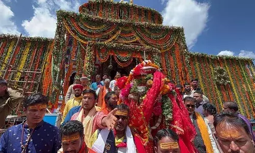 25 सितंबर को बदरीकाश्रम क्षेत्र के क्षेत्रपाल घंटाकर्ण महाराज भगवान बदरीनाथ को माता मूर्ति मंदिर में आने का न्योता देंगे 25 सितंबर को बदरीकाश्रम क्षेत्र के क्षेत्रपाल घंटाकर्ण महाराज भगवान बदरीनाथ को माता मूर्ति मंदिर में आने का न्योता देंगे