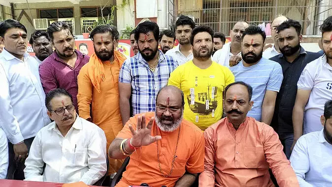 गाजियाबाद: पिंकी चौधरी के समर्थन में जुटेंगे हिंदू संगठन, महामंडलेश्वर नरसिंहानंद सरस्वती ने किया आह्वान गाजियाबाद: पिंकी चौधरी के समर्थन में जुटेंगे हिंदू संगठन, महामंडलेश्वर नरसिंहानंद सरस्वती ने किया आह्वान