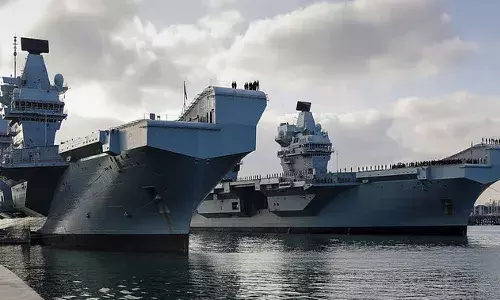 Indian Navy: नौसेना की बड़ी कामयाबी, विकसित किया युद्धक जहाजों को ड्रोन हमले से बचाने वाला हथियार Indian Navy: नौसेना की बड़ी कामयाबी, विकसित किया युद्धक जहाजों को ड्रोन हमले से बचाने वाला हथियार