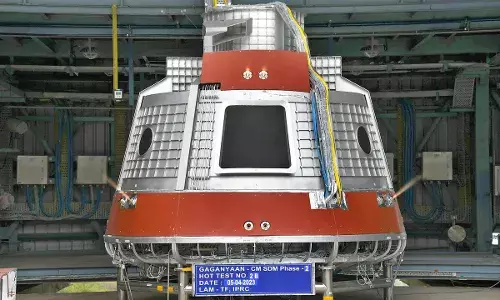 इंडियन स्पेस रिसर्च ऑर्गनाइजेशन (ISRO) भारत के पहले ह्यूमन स्पेस फ्लाइट मिशन गगनयान के क्रू एस्केप सिस्टम की टेस्टिंग करने जा रहा है इंडियन स्पेस रिसर्च ऑर्गनाइजेशन (ISRO) भारत के पहले ह्यूमन स्पेस फ्लाइट मिशन गगनयान के क्रू एस्केप सिस्टम की टेस्टिंग करने जा रहा है