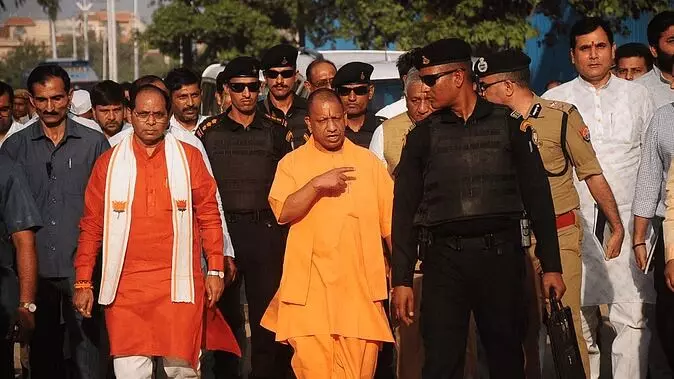 Ghaziabad: साहिबाबाद में रैपिडएक्स स्टेशन का सीएम योगी ने लिया जायजा, जनसभा स्थल पर ले आउट को देखा Ghaziabad: साहिबाबाद में रैपिडएक्स स्टेशन का सीएम योगी ने लिया जायजा, जनसभा स्थल पर ले आउट को देखा