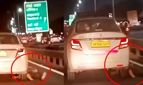 दिल्ली में कंझावला जैसा कांड: दरिंदगी की हदें पार... सीट बेल्ट में फंसा था हाथ; बदमाशों ने फिर भी न रोकी कार