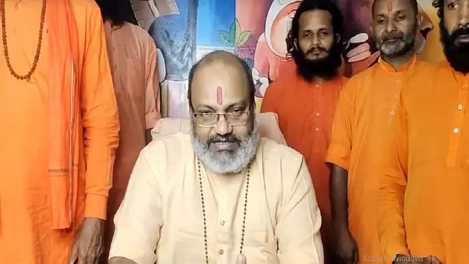 यति नरसिंहानंद बोले: हमारा और इस्राइल का शत्रु एक, शिष्यों संग रहने की मिले अनुमति, दूतावास में देंगे प्रस्ताव यति नरसिंहानंद बोले: हमारा और इस्राइल का शत्रु एक, शिष्यों संग रहने की मिले अनुमति, दूतावास में देंगे प्रस्ताव