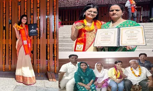गर्व: बेटी ने हासिल की ऐसी उपलब्धि, बधाई देने वालों का लगा तांता, तान्या को दो स्वर्ण पदक मिलने पर खुशी की लहर