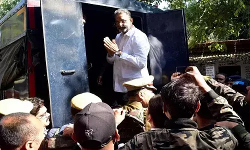 Mukhtar Ansari: गैंगस्टर मामले में मुख्तार अंसारी को 10 साल की सजा, पांच लाख का जुर्माना Mukhtar Ansari: गैंगस्टर मामले में मुख्तार अंसारी को 10 साल की सजा, पांच लाख का जुर्माना