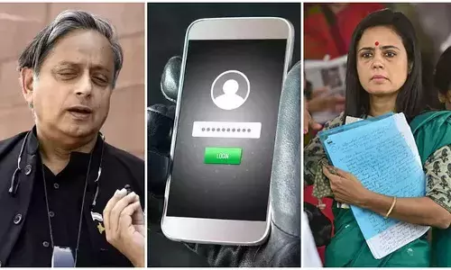 Opposition: विपक्ष के नेताओं का दावा- फोन निर्माता की तरफ से आया सरकार प्रायोजित हैकिंग की कोशिश का संदेश Opposition: विपक्ष के नेताओं का दावा- फोन निर्माता की तरफ से आया सरकार प्रायोजित हैकिंग की कोशिश का संदेश