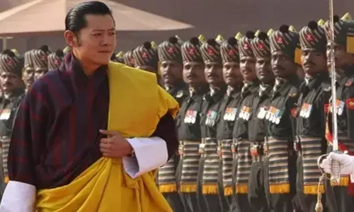 भूटान नरेश वांगचुक करेंगे भारत की यात्रा, दोनों देशों के बीच द्विपक्षीय साझेदारी को आगे बढ़ाने पर होगी वार्ता भूटान नरेश वांगचुक करेंगे भारत की यात्रा, दोनों देशों के बीच द्विपक्षीय साझेदारी को आगे बढ़ाने पर होगी वार्ता