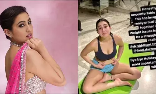 Sara Ali Khan: सारा अली खान ने साझा कीं ट्रांसफॉर्मेशन की तस्वीरें, बोलीं- फिटनेस एक यात्रा है  Sara Ali Khan: सारा अली खान ने साझा कीं ट्रांसफॉर्मेशन की तस्वीरें, बोलीं- फिटनेस एक यात्रा है