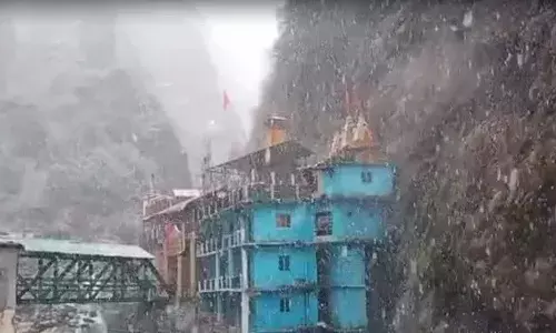 Uttarakhand Weather: यमुनोत्री में हुई बर्फबारी, सात जिलों में बारिश और ओलावृष्टि का येलो अलर्ट