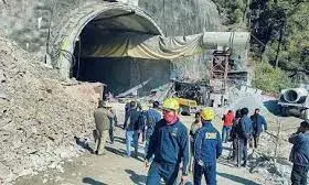 यमुनोत्री NH पर निर्माणाधीन सुरंग का 35 मीटर हिस्सा टूटा, फंसे हुए सभी लोग सुरक्षित