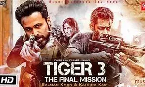 12 नवंबर को रिलीज हुई है यश राज फिल्म्स स्पाई यूनिवर्स की पांचवीं और उनकी सबसे बड़ी फिल्म टाइगर 3, अब यह फिल्म कैसी हैं इसके बारे में बात करते हैं :अभीष्ट चतुर्वेदी