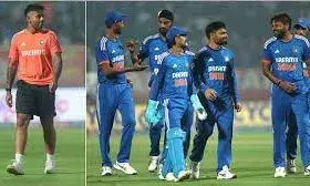 बतौर भारतीय कप्तान पहला मैच जीतने के बाद सूर्यकुमार ने कही यह बात, रिंकू-मुकेश की तारीफ की बतौर भारतीय कप्तान पहला मैच जीतने के बाद सूर्यकुमार ने कही यह बात, रिंकू-मुकेश की तारीफ की