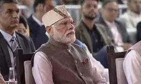 पहाड़ी टोपी और वास्केट में पीएम मोदी का खास अंदाज.|