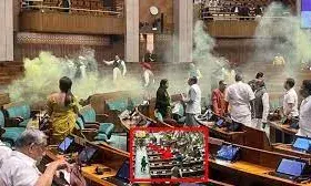 लोकसभा में सुरक्षा में चूक के बाद कार्यवाही शुरू, धुएं पर ये जानकारी आई सामने
