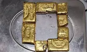 दिल्ली एयरपोर्ट से 83 लाख रुपये का सोना बरामद, बैंकॉक से इलेक्ट्रिक हीटर में ला रहा था छिपाकर