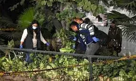 CCTV में नजर आए दो संदिग्ध, घटनास्थल पर पहुंची एनएसजी और एनआईए की टीम CCTV में नजर आए दो संदिग्ध, घटनास्थल पर पहुंची एनएसजी और एनआईए की टीम