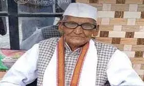 लंबे समय से बीमार स्वतंत्रता सेनानी चिंद्रियालाल का निधन, राजकीय सम्मान के साथ अंतिम संस्कार आज लंबे समय से बीमार स्वतंत्रता सेनानी चिंद्रियालाल का निधन, राजकीय सम्मान के साथ अंतिम संस्कार आज