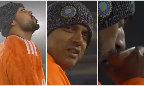 मोहाली की ठंड में भारतीय खिलाड़ियों की हालत खराब, द्रविड़ ने बेंगलुरु से की तुलना, आवेश ने पढ़ी शायरी