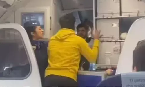 इंडिगो के पायलट को पीटते हुए  बोला आरोपी यात्री, चलाना है तो चला...नहीं तो गेट खोल