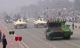 Republic Day Parade 2024 Live: कर्तव्य पथ पर सैन्य शक्ति का प्रदर्शन शुरू, महिला बैंड के आह्वान से शुरुआत Republic Day Parade 2024 Live: कर्तव्य पथ पर सैन्य शक्ति का प्रदर्शन शुरू, महिला बैंड के आह्वान से शुरुआत