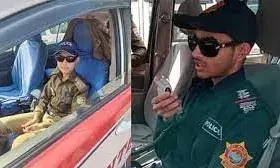 राजधानी की सड़कों पर पुलिस की वर्दी पहन उतरे बच्चे, संभाली कमान...राहगीरों का खींचा ध्यान राजधानी की सड़कों पर पुलिस की वर्दी पहन उतरे बच्चे, संभाली कमान...राहगीरों का खींचा ध्यान