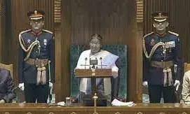 राम मंदिर निर्माण सदियों का सपना था, अब सच हुआ-संसद में राष्ट्रपति का अभिभाषण राम मंदिर निर्माण सदियों का सपना था, अब सच हुआ-संसद में राष्ट्रपति का अभिभाषण