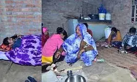 यूपी सरकार के मंत्री ने गांव में गुजारी रात, लाभार्थी के यहां किया प्रवास, चूल्हे पर बनी रोटी खाई यूपी सरकार के मंत्री ने गांव में गुजारी रात, लाभार्थी के यहां किया प्रवास, चूल्हे पर बनी रोटी खाई