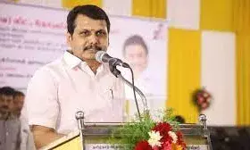 तमिलनाडु सरकार में मंत्री सेंथिल बालाजी का इस्तीफा, मनी लॉन्ड्रिंग मामले में जेल में बंद हैं DMK नेता तमिलनाडु सरकार में मंत्री सेंथिल बालाजी का इस्तीफा, मनी लॉन्ड्रिंग मामले में जेल में बंद हैं DMK नेता