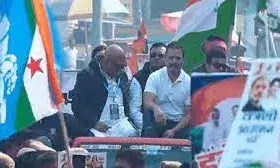 राहुल गांधी की न्याय यात्रा पहुंची वाराणसी, बाबा विश्वनाथ का लिया आशीर्वाद राहुल गांधी की न्याय यात्रा पहुंची वाराणसी, बाबा विश्वनाथ का लिया आशीर्वाद