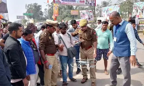 Bharat Jodo Nyay Yatra:  ड्रोन से मचा हड़कंप राहुल की सुरक्षा में चूक,...सुरक्षा दस्ते ने पकड़कर पुलिस को सौंपा Bharat Jodo Nyay Yatra:  ड्रोन से मचा हड़कंप राहुल की सुरक्षा में चूक,...सुरक्षा दस्ते ने पकड़कर पुलिस को सौंपा