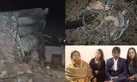 पटाखों से बेकाबू हुई आग, सिलिंडर फटने से दहला इलाका और सबकुछ तहस-नहस हो गया