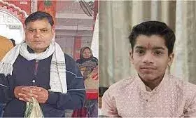 सड़क हादसे में  विद्युत निगम के जेई और उनके बेटे की मौत, कंटेनर ने मारी टक्कर