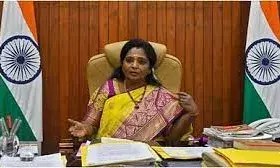 तमिलिसाई सुंदरराजन का तेलंगाना के राज्यपाल पद से इस्तीफा, पुडुचेरी के LG का पद भी छोड़ा तमिलिसाई सुंदरराजन का तेलंगाना के राज्यपाल पद से इस्तीफा, पुडुचेरी के LG का पद भी छोड़ा