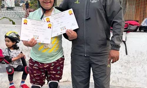 मानस मेहरा ने डाउन सिंद्रोम राष्ट्रीय प्रतियोगिता में रजत पदक जीता