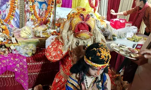 समुंद्र मंथन, बावन भगवान का प्राकट्य , राम जन्मोत्सव , कृष्ण जन्मोत्सव और नन्दोत्सव की कथा के प्रसंग सुनाए